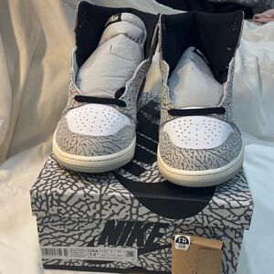 Jordan Sneakers - Black, Gray, White